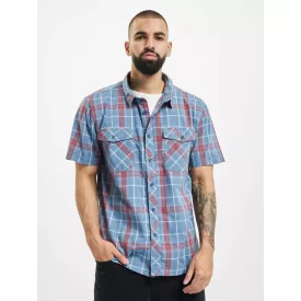  Versatile Brandit férfi polo Ing  pamut, kék/piros Méret: 3XL