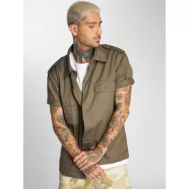 modern Brandit férfi polo Ing  zseb, khaki Méret: L