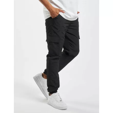 Comfortable URBAN CLASSICS férfi Nadrág  cipzár zseb, 130 g/m², fekete Méret: XXL