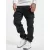 Comfortable URBAN CLASSICS férfi Farmer  sztreccs, zsinórozé, és zipper, made of pamut, fekete Méret: 32
