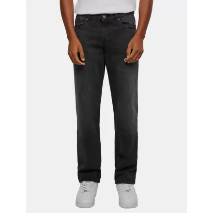 alkalmi URBAN CLASSICS férfi Farmer, straight fit, hooded, pamut, fekete Méret: 32