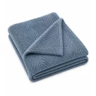 Oeko-Tex Standard 100 Certified Microfiber takaró, Approx. 150x200cm, kék Méret: N