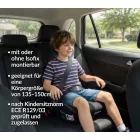 Osann Boost gyerek Booster Seat – Certified Car Seat  Washable Cover (135–150 cm) – fekete Méret: N