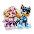 Nickelodeon paw patrol mancs őrjárat mancs őrjárat Mighty Pups gyerek Pillow alakú Pillow Skye és Chase 30x24cm szürke/rózsaszín/kék Méret: N