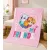 Nickelodeon paw patrol mancs őrjárat mancs őrjárat "I LOVE MY FRIENDS" gyerek'' takaró – lágy, Cozy Throw (130x170 cm) – rózsaszín Méret: N