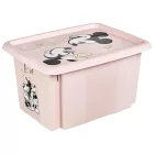 keeeper Karolina "Minnie Mouse" Storage doboz  Fedél – Stackable 15L Container (termék No. 9575785) – Nordic rózsaszín Méret: N