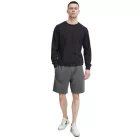 klasszikus tömör SDHansi férfi Sweatshorts  zsinórozé (stílus 21301143ME) – fekete, bézs, vagy szürke Méret: 3XL