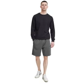   klasszikus tömör SDHansi férfi Sweatshorts  zsinórozé (stílus 21301143ME) – fekete, bézs, vagy szürke Méret: S