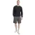 klasszikus tömör SDHansi férfi Sweatshorts  zsinórozé (stílus 21301143ME) – fekete, bézs, vagy szürke Méret: XXL