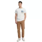 klasszikus BLEND férfi Nadrág  Zipper – pamut alkalmi nadrág 20715567 in barna, kék, vagy zöld Méret: W33_L32