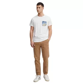   klasszikus BLEND férfi Nadrág  Zipper – pamut alkalmi nadrág 20715567 in barna, kék, vagy zöld Méret: W33_L32