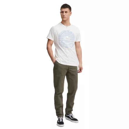 klasszikus BLEND férfi Nadrág  Zipper – pamut alkalmi nadrág 20715567 in barna, kék, vagy zöld Méret: W33_L34