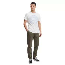   klasszikus BLEND férfi Nadrág  Zipper – pamut alkalmi nadrág 20715567 in barna, kék, vagy zöld Méret: W34_L34
