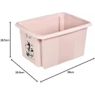 keeeper Karolina Storage doboz – Peppa malac  Peppa malac, paw patrol mancs őrjárat mancs őrjárat, Stitch, vagy Minnie Mouse – Stackable doboz  Fedél, 15L kapacitás – átlátszó, kék, vagy rózsaszín Méret: N