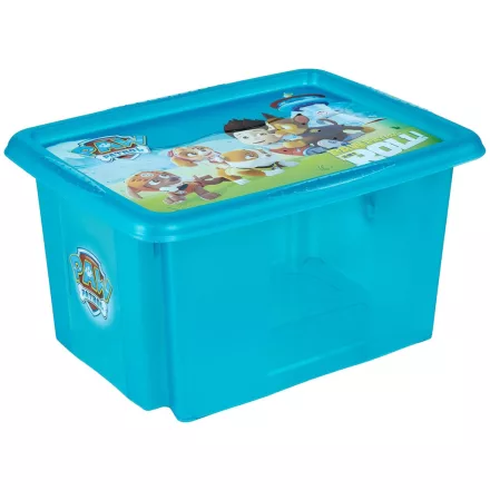 keeeper Karolina Storage doboz – Peppa malac  Peppa malac, paw patrol mancs őrjárat mancs őrjárat, Stitch, vagy Minnie Mouse – Stackable doboz  Fedél, 15L kapacitás – átlátszó, kék, vagy rózsaszín Méret: N