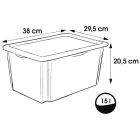 keeeper Karolina Storage doboz – Peppa malac  Peppa malac, paw patrol mancs őrjárat mancs őrjárat, Stitch, vagy Minnie Mouse – Stackable doboz  Fedél, 15L kapacitás – átlátszó, kék, vagy rózsaszín Méret: N