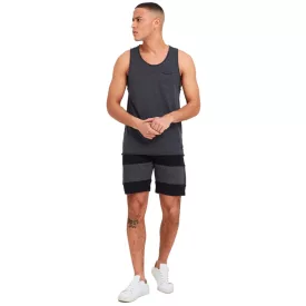   klasszikus tömör SDMekir férfi Sweatshorts  zsinórozé (stílus 21300637ME) – világos szürke, sötét szürke, vagy fekete Méret: L