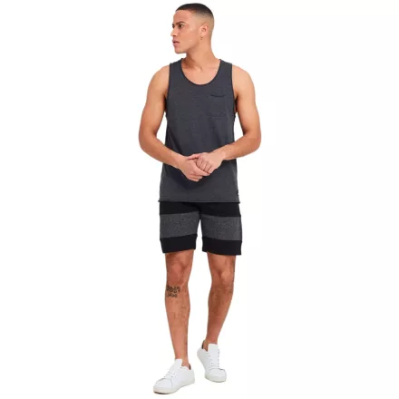 klasszikus tömör SDMekir férfi Sweatshorts  zsinórozé (stílus 21300637ME) – világos szürke, sötét szürke, vagy fekete Méret: L