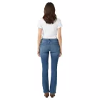 stílusos női Bootcut Farmer  Flared Leg – pamut Nadrág 928026 sötét kék Méret: 32