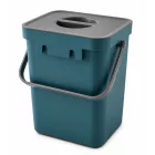 5-Liter Organic Waste Bin  Carry fogantyú – Household Trash Can (szürke, kék, vagy kék/szürke) Méret: N