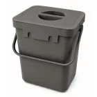5-Liter Organic Waste Bin  Carry fogantyú – Household Trash Can (szürke, kék, vagy kék/szürke) Méret: N