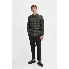   klasszikus alkalmi FRIDAY férfi Jersey Chinos (stílus 20504819) in kék vagy zöld Méret: L