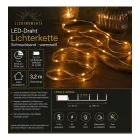 LICHTMOMENTE LED fényfüzér dekoratív szalaggal, 3,2 méter, 20 meleg fehér mikro LED, arany, 9844343