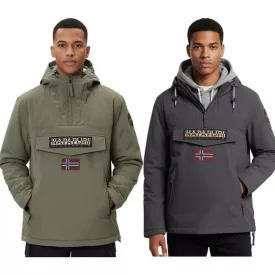   NAPAPIJRI Rainforest Pocket 2 vízálló anorák - khaki zöld - XXL