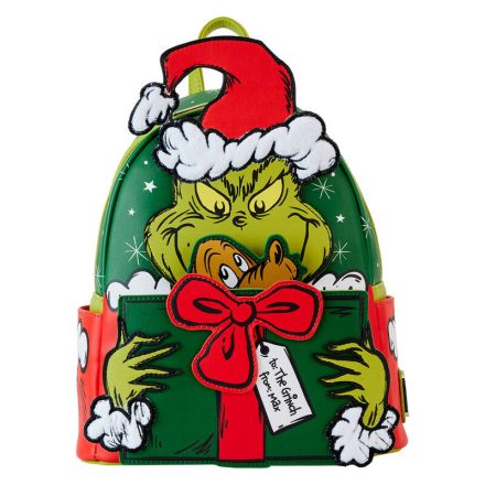 Loungefly Dr. Seuss How the Grinch Stole karácsony! Santa hátizsák táska 26cm gyerek