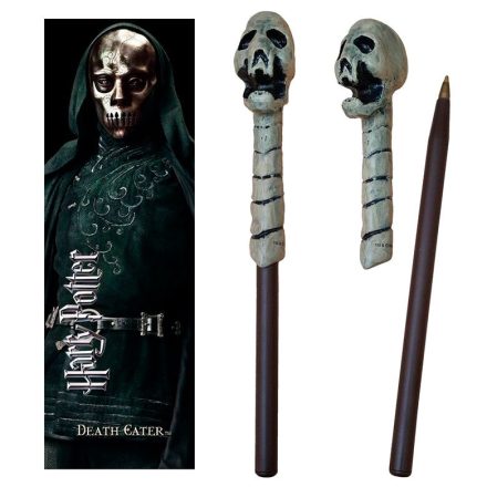 Harry Potter Death Eater koponya wand toll és bookmark gyerek
