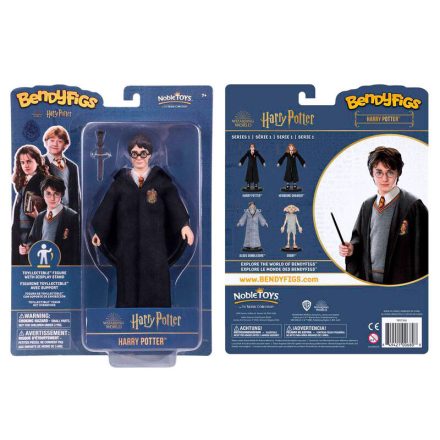 Harry Potter Harry  wand Bendyfigs malleable figura 19cm gyerek