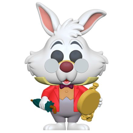 POP figura Disney Alice in Wonderland 70th fehér Rabbit  óra karóra gyerek