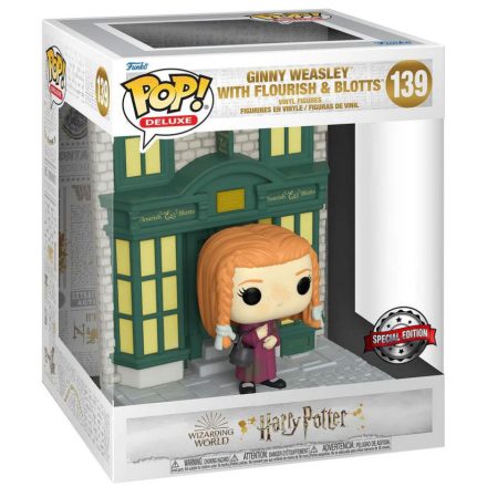 POP figura Harry Potter Diagon Alley Ginny Weasley Flourish & Blotts Exclusive gyerek