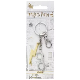 Harry Potter Villám és Szemüveg kulcstartó gyerek