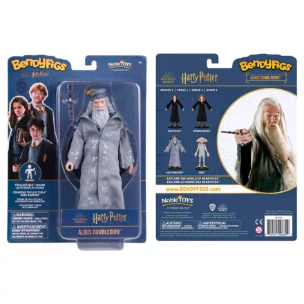 Harry Potter Dumbledore pálcával Bendyfigs hajlítható figura gyerek