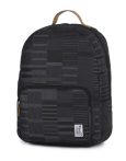   The Pack Society fekete csíkos allover hátizsák táska 42x31x14 cm 181CPR702.70  /várható érkezés:06.10