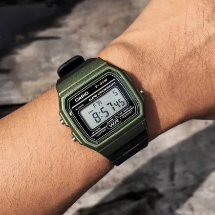 Casio Collection F-91WM-3ADF férfi  óra karóra /kac 1 napos szállítás