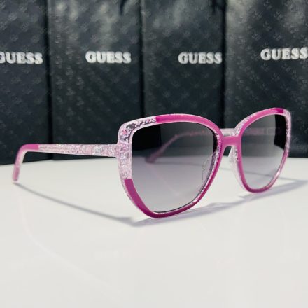 Guess GU7882 napszemüveg csillógó violet / gradiens füstszürke női /kac