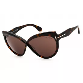  Tom Ford női napszemüveg FT1196, sötét havanna / barna /kac 1 napos szállítás