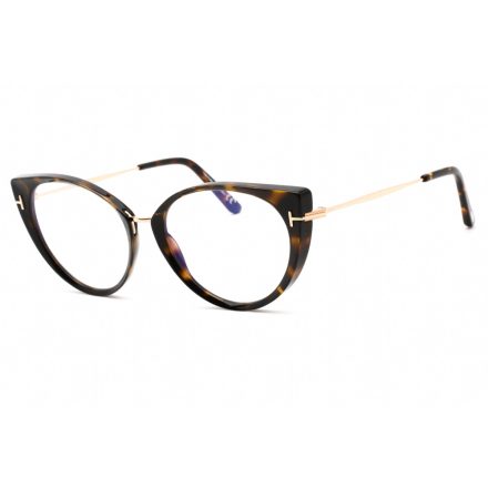 Tom Ford FT5815-B szemüvegkeret sötét barna / Clear lencsék női /kac