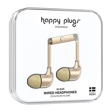 Happy Plug Stockholm Deluxe  fülhahallgató + mikrofon /kac /kamp