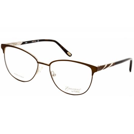 Emozioni EM 4399 szemüvegkeret barna arany / Clear lencsék női /kac