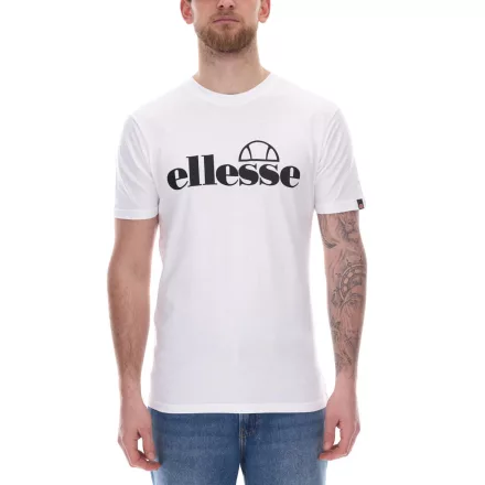 ellesse Fuenti póló férfi pamut Ing  logo print sport Ing SHP16469 in fekete, fehér, kék vagy szürke Méret: L /kac 1 napos szállítás