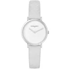 Pierre Cardin női karóra, analóg kvarc óra bőr szíjjal 3 ATM 31 mm CBV.1501 fehér/ezüst /kac 1 napos szállítás