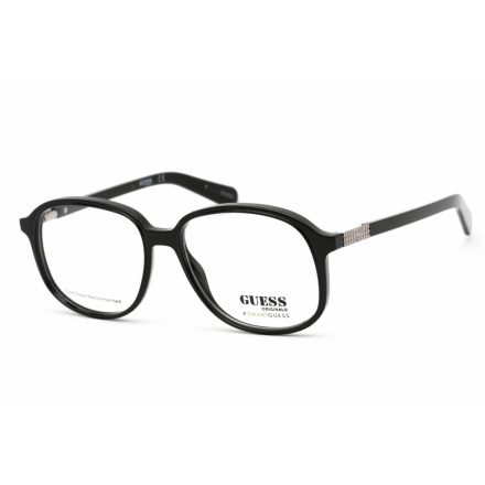 Guess GU8255 szemüvegkeret csillógó fekete / Clear demo lencsék Unisex férfi női /kac