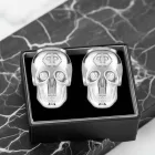 Philipp Plein Női fülbevaló ékszer nemesacél ezüst 3D koponya PJ3AA05EU /kac 1 napos szállítás  féláron