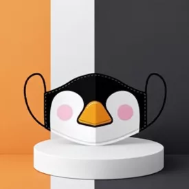   Cutiemals Penguin Reukard Face álarc nagyméretű gyerek /kac 1 napos szállítás  féláron