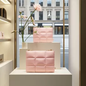   Miss Lulu London EH2359 - Kono könnyű Magnetisch Gesteppt Laptop-tok rózsaszín /kac 1 napos szállítás  féláron