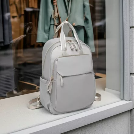 Miss Lulu London BPM2439 - Miss Lulu Vielseitiger stylischer hátizsák  Laptop-rekesz és Trolleybändern - szürke /kac 1 napos szállítás