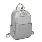 Miss Lulu London BPM2439 - Miss Lulu Vielseitiger stylischer hátizsák  Laptop-rekesz és Trolleybändern - szürke /kac 1 napos szállítás
